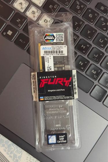อื่นๆ Ram NB DDR5 4800 16GB Kingston  ประกัน LT Advice