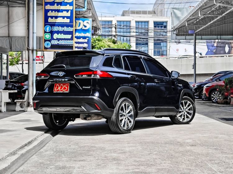 Toyota Corolla Cross 2021 1.8 Hybrid Premium Safety Utility-car เบนซิน เกียร์อัตโนมัติ ดำ รูปที่ 3