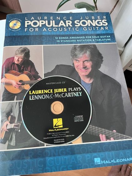 โน๊ตเพลงพร้อมแทปและซีดี Laurence Juber ลิขสิทธิ์แท้