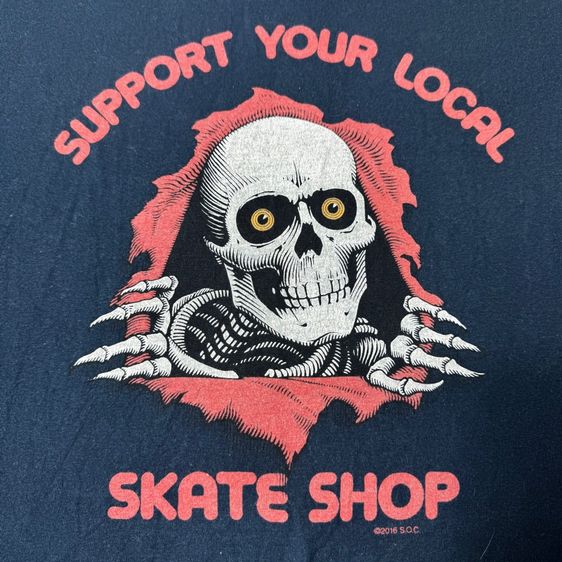 เสื้อยืด Powell Peralta Skate Shop 2016 Size L รูปที่ 2