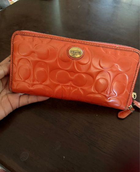 COACH กระเป๋าสีส้ม มือสอง
