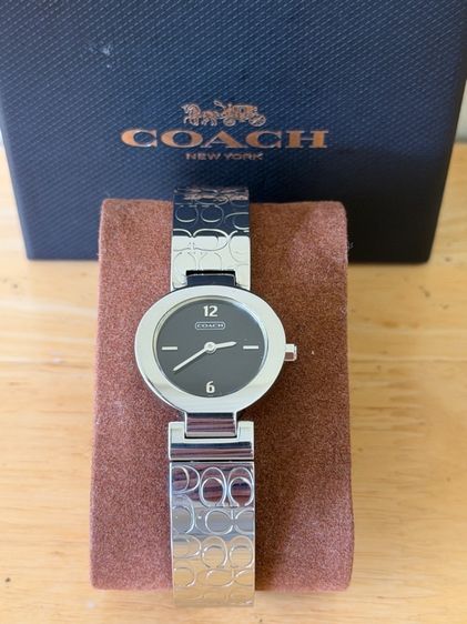 ดำ COACH Signature Studio Bangle Watch รหัสรุ่น 14501438 นาฬิกาผู้หญิง