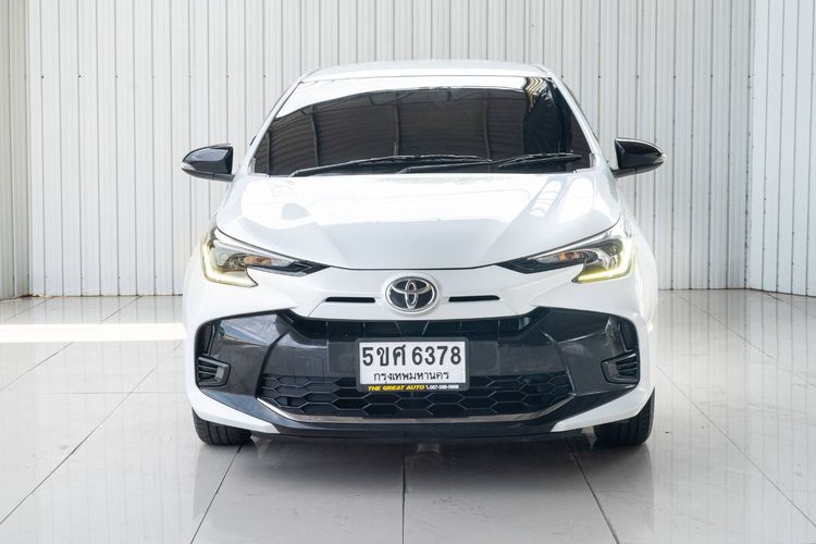 Toyota Yaris ATIV 2024 1.2 Smart Sedan เบนซิน ไม่ติดแก๊ส เกียร์อัตโนมัติ ขาว รูปที่ 2