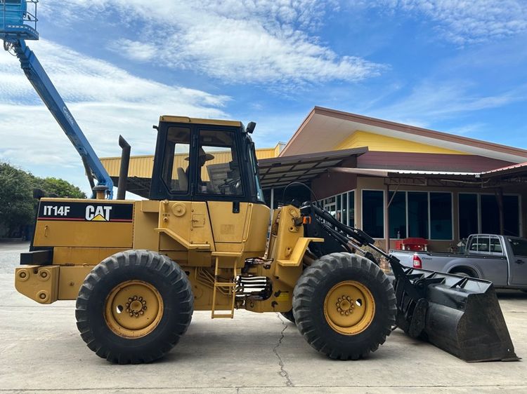 รถตักล้อยาง CATTERPOLLAR รุ่น IT14F บุ้งกี๋ 1.4 คิว ยกสูง 3.6 ม. คอนโทรลเดี่ยว รถเก่านอกนำเข้า รูปที่ 7