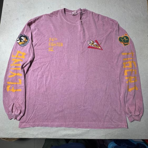 เสื้อยืด Out Stan Ding ผ้าฝอก Oversize Size L รูปที่ 2