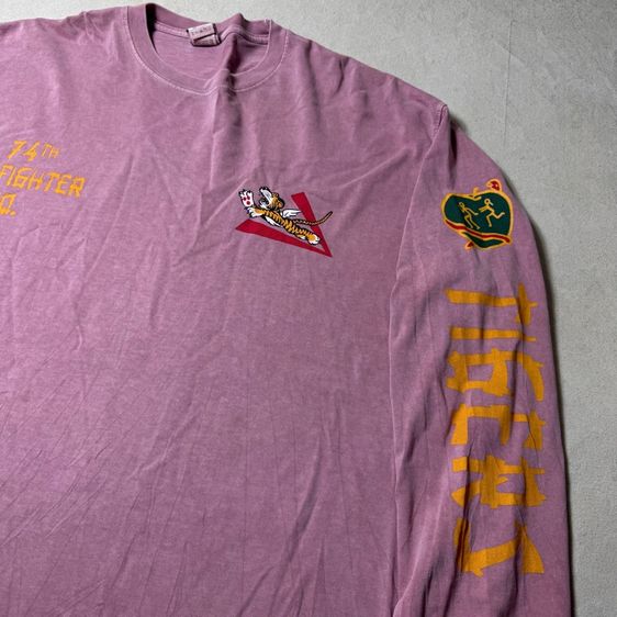 เสื้อยืด Out Stan Ding ผ้าฝอก Oversize Size L รูปที่ 5