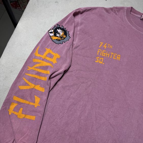 เสื้อยืด Out Stan Ding ผ้าฝอก Oversize Size L รูปที่ 4