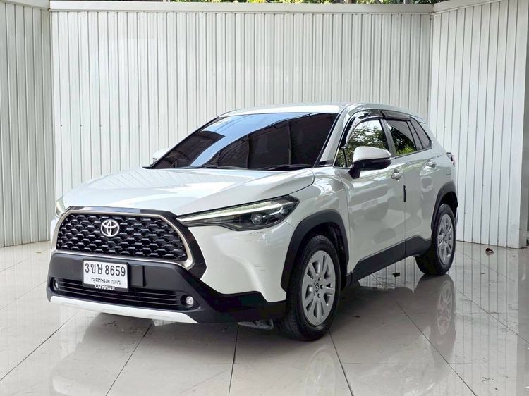 Toyota Corolla Cross 2023 1.8 Sport Utility-car เบนซิน ไม่ติดแก๊ส เกียร์อัตโนมัติ ขาว รูปที่ 2