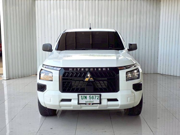 Mitsubishi Triton 2025 2.4 Active Pickup ดีเซล ไม่ติดแก๊ส เกียร์ธรรมดา ขาว รูปที่ 4
