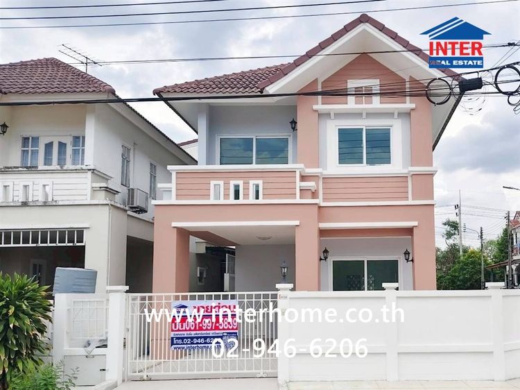 บ้านเเฝด 2 ชั้น 37.8 ตร.ว. หมู่บ้านเสนาวิลล่า ลำลูกกา-คลองสอง ซอยลำลูกกา11 ถนนพหลโยธิน ถนนลำลูกกา ลำลูกกา ปทุมธานี