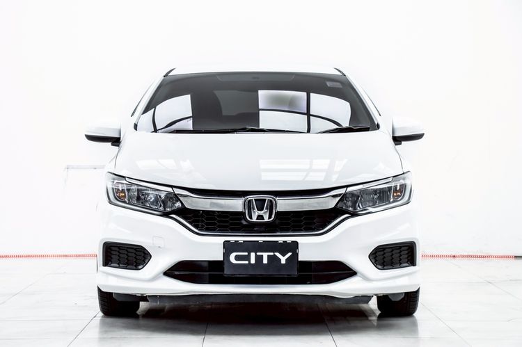 Honda City 2017 1.5 V Plus i-VTEC Sedan เบนซิน ไม่ติดแก๊ส เกียร์อัตโนมัติ ขาว รูปที่ 4