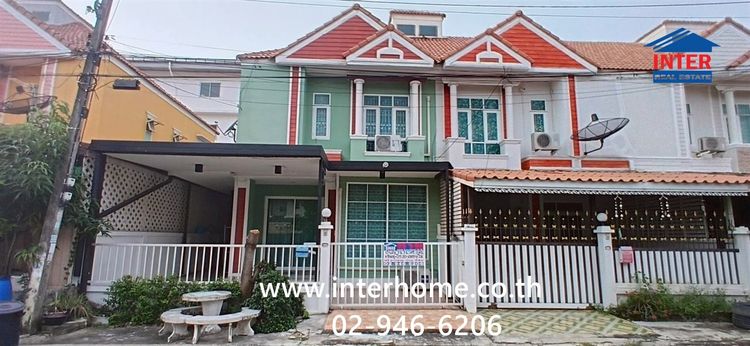 ทาวน์เฮ้าส์ 2 ชั้น 29 ตร.ว. หมู่บ้านมัณฑกานต์ ใกล้ตลาดลาดสวาย ถนนพระองค์เจ้าสายคลอง4 ลำลูกกา ปทุมธานี