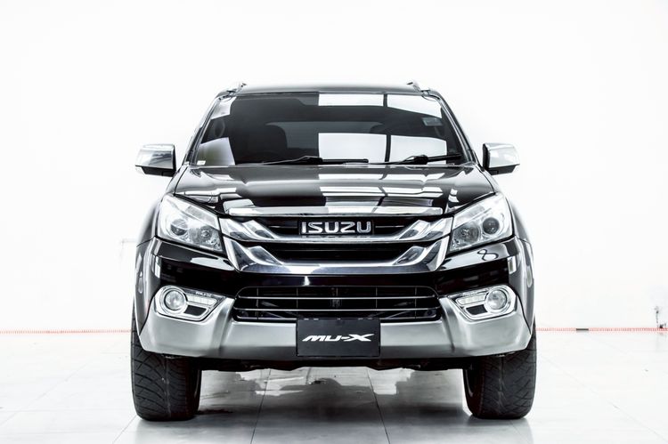 Isuzu MU-X 2014 3.0 Utility-car ดีเซล ไม่ติดแก๊ส เกียร์อัตโนมัติ ดำ รูปที่ 4
