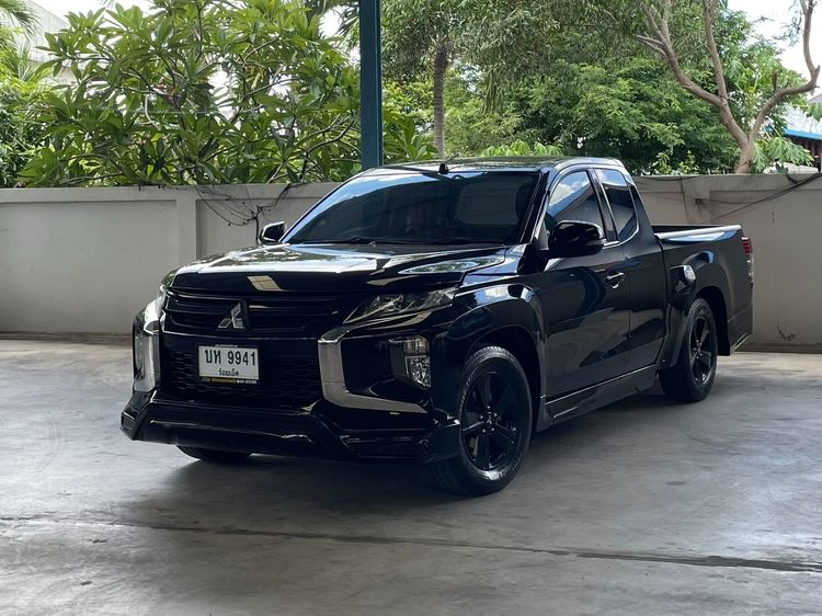 รถ Mitsubishi Triton All New Mega Cab 2.5 GLX Limited Edition สี ดำ