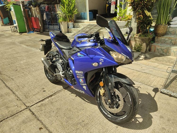 🛵ยังไงก็ขาย R3 ปี 60 เครื่องดี สีสวย สตาร์ทมือ (ไฟABSโชว์) เล่มชุดโอนครบ+เปลี่ยนถ่ายน้ำมันเครื่องฟรี ขายตามสภาพ ไม่มีส่งฟรี รูปที่ 5