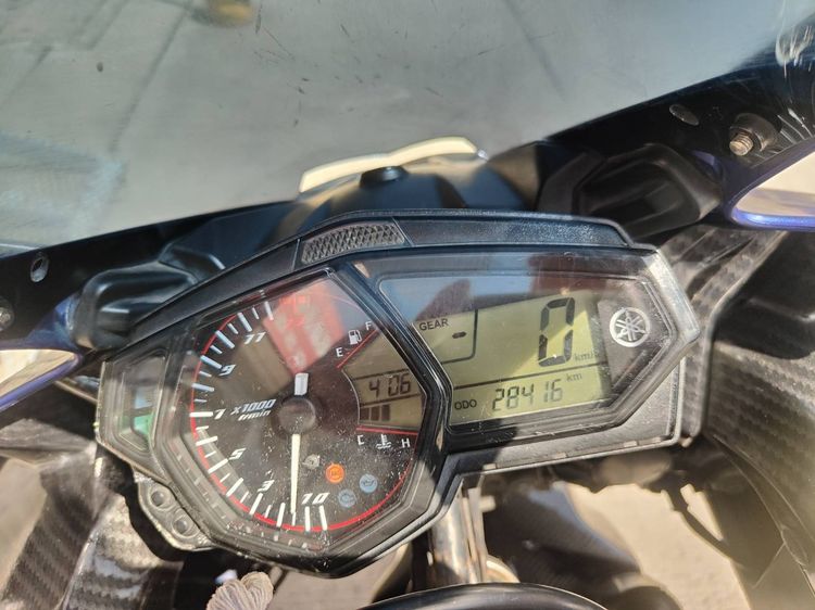 🛵ยังไงก็ขาย R3 ปี 60 เครื่องดี สีสวย สตาร์ทมือ (ไฟABSโชว์) เล่มชุดโอนครบ+เปลี่ยนถ่ายน้ำมันเครื่องฟรี ขายตามสภาพ ไม่มีส่งฟรี รูปที่ 9