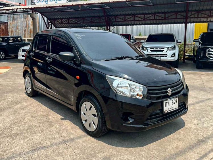 Suzuki Celerio 2018 1.0 GL Sedan เบนซิน ไม่ติดแก๊ส เกียร์อัตโนมัติ ดำ รูปที่ 3