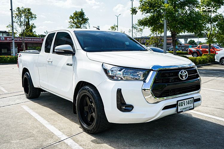 Toyota Hilux Revo 2021 2.4 Z Edition Entry Pickup ดีเซล ไม่ติดแก๊ส เกียร์ธรรมดา ขาว รูปที่ 3