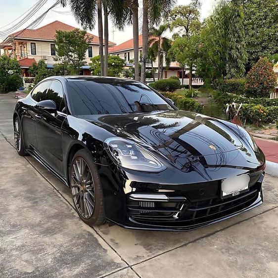 Porsche Panamera 2023 2.9 4S E-Hybrid 4WD Sedan ไฮบริด ไม่ติดแก๊ส เกียร์อัตโนมัติ ดำ รูปที่ 4