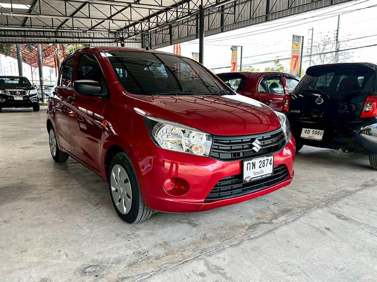 Suzuki Celerio 2021 1.0 GL Sedan เบนซิน ไม่ติดแก๊ส เกียร์อัตโนมัติ แดง รูปที่ 3