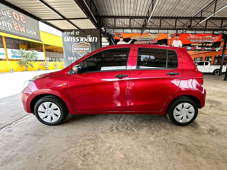 Suzuki Celerio 2021 1.0 GL Sedan เบนซิน ไม่ติดแก๊ส เกียร์อัตโนมัติ แดง รูปที่ 4