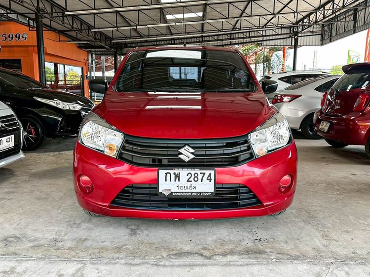 Suzuki Celerio 2021 1.0 GL Sedan เบนซิน ไม่ติดแก๊ส เกียร์อัตโนมัติ แดง รูปที่ 2