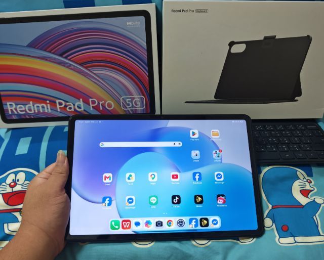 Xiaomi 128 GB Redmi Pad Pro 5G 8 -128 ใส่ SIM โทรได้ แถม Keyboard ให้