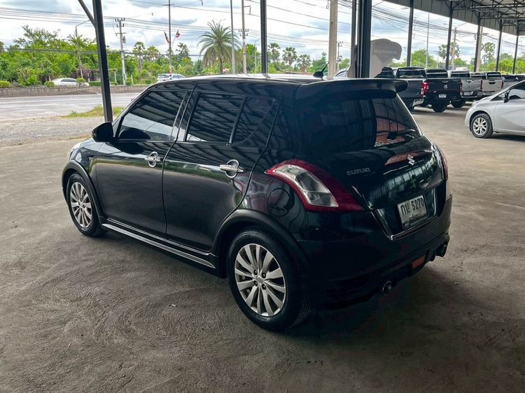 Suzuki Swift 2013 1.2 GLX Sedan เบนซิน ไม่ติดแก๊ส เกียร์อัตโนมัติ ดำ รูปที่ 4