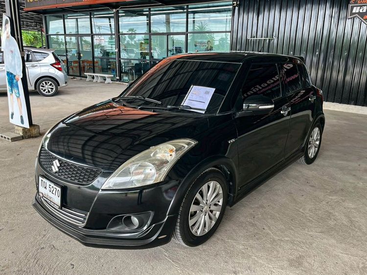Suzuki Swift 2013 1.2 GLX Sedan เบนซิน ไม่ติดแก๊ส เกียร์อัตโนมัติ ดำ