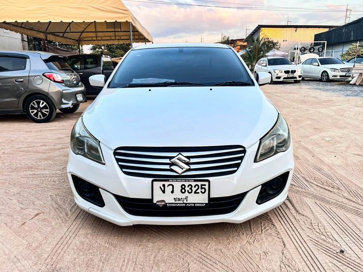 Suzuki Ciaz 2018 1.2 GL Sedan เบนซิน ไม่ติดแก๊ส เกียร์อัตโนมัติ ขาว รูปที่ 2