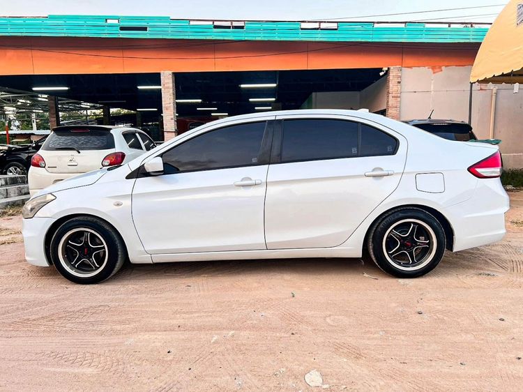 Suzuki Ciaz 2018 1.2 GL Sedan เบนซิน ไม่ติดแก๊ส เกียร์อัตโนมัติ ขาว รูปที่ 4