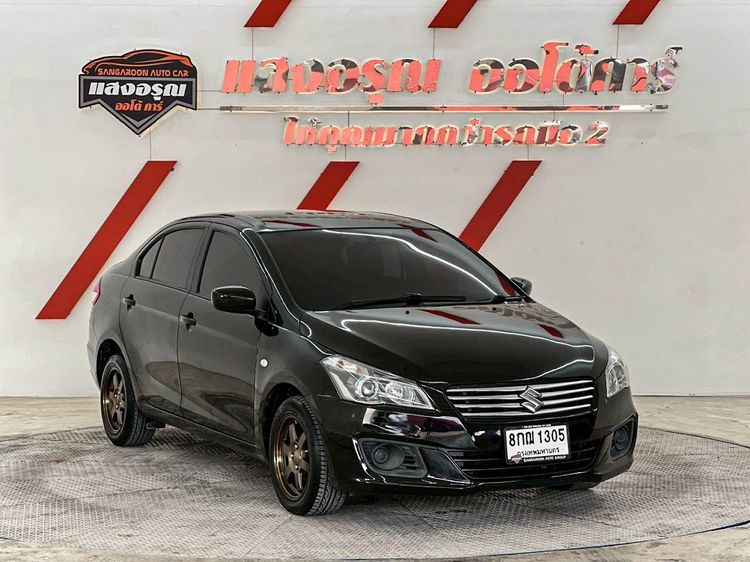 Suzuki Ciaz 2018 1.2 GL Sedan เบนซิน ไม่ติดแก๊ส เกียร์อัตโนมัติ ดำ รูปที่ 3