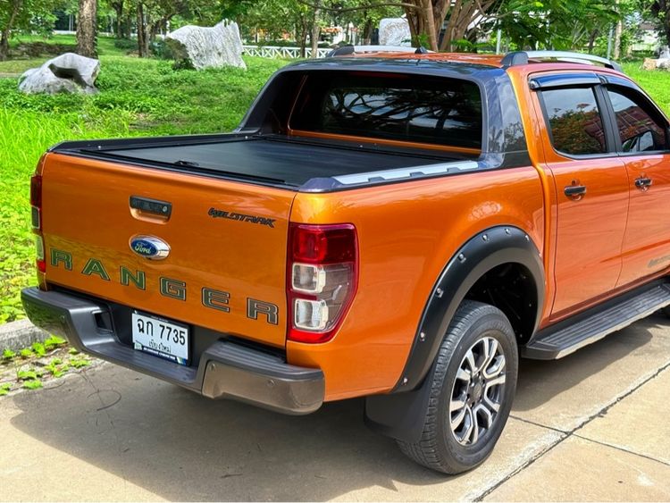 Ford Ranger 2019 2.0 Hi-Rider Wildtrak Pickup ดีเซล เกียร์อัตโนมัติ ส้ม รูปที่ 4