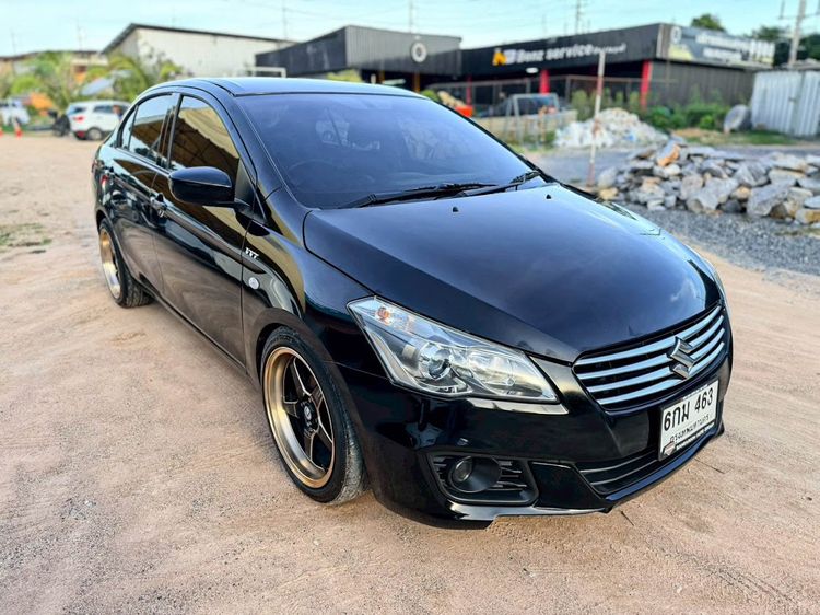 Suzuki Ciaz 2017 1.2 GL Sedan เบนซิน ไม่ติดแก๊ส เกียร์อัตโนมัติ ดำ รูปที่ 3