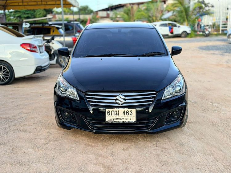 Suzuki Ciaz 2017 1.2 GL Sedan เบนซิน ไม่ติดแก๊ส เกียร์อัตโนมัติ ดำ รูปที่ 2