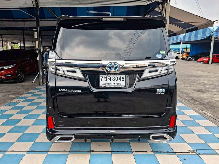 Toyota Vellfire 2019 2.5 HV Z 4WD Utility-car ไฮบริด ไม่ติดแก๊ส เกียร์อัตโนมัติ ดำ รูปที่ 4