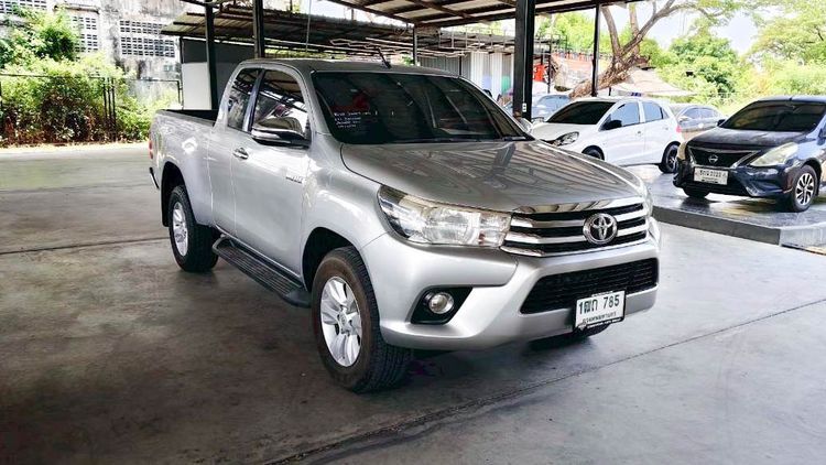 Toyota Hilux Revo 2016 2.4 E Prerunner Pickup ดีเซล ไม่ติดแก๊ส เกียร์อัตโนมัติ บรอนซ์เงิน รูปที่ 3