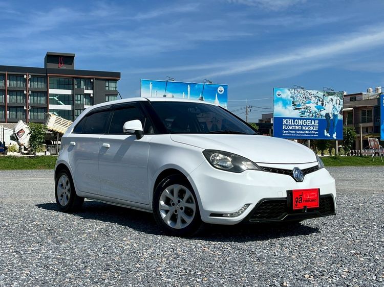 MG MG3 2017 1.5 D Sedan เบนซิน ไม่ติดแก๊ส เกียร์อัตโนมัติ ขาว รูปที่ 2