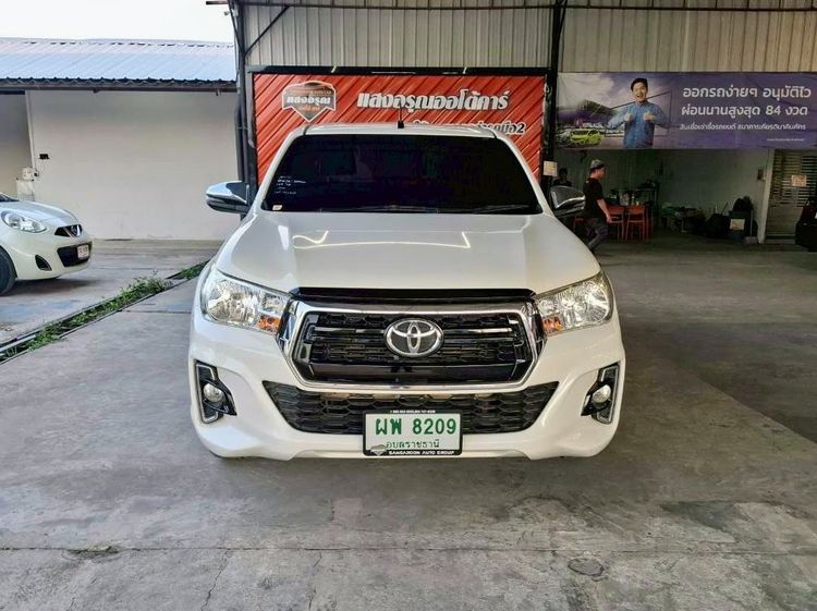 Toyota Hilux Revo 2019 2.4 Z Edition J Plus Pickup ดีเซล ไม่ติดแก๊ส เกียร์ธรรมดา ขาว รูปที่ 2