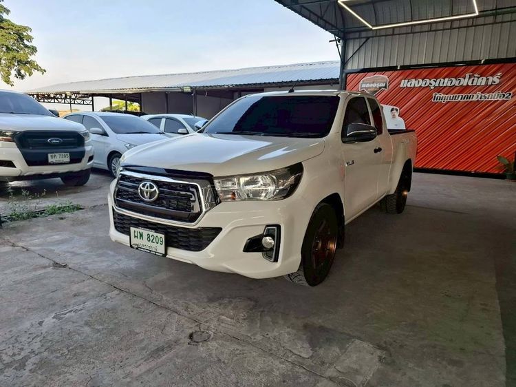 Toyota Hilux Revo 2019 2.4 Z Edition J Plus Pickup ดีเซล ไม่ติดแก๊ส เกียร์ธรรมดา ขาว