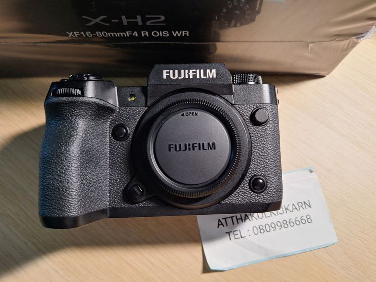 กล้องมิลเลอร์เลส กันน้ำ ประกันศูนย์ไทยเหลือ Body Fuji XH2 Fujifilm Fujinon
