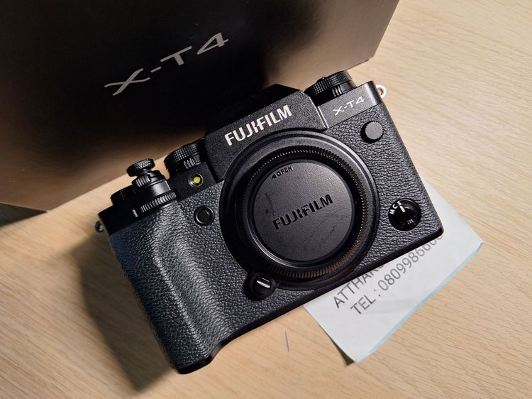 กล้องมิลเลอร์เลส กันน้ำ Body Fuji XT4 Fujifilm Fujinon