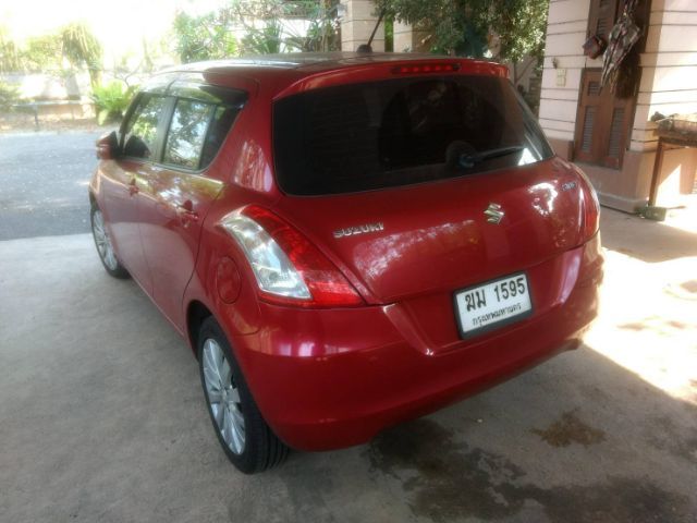 Suzuki Swift 2012 1.25 GLX Sedan เบนซิน ไม่ติดแก๊ส เกียร์อัตโนมัติ แดง รูปที่ 4