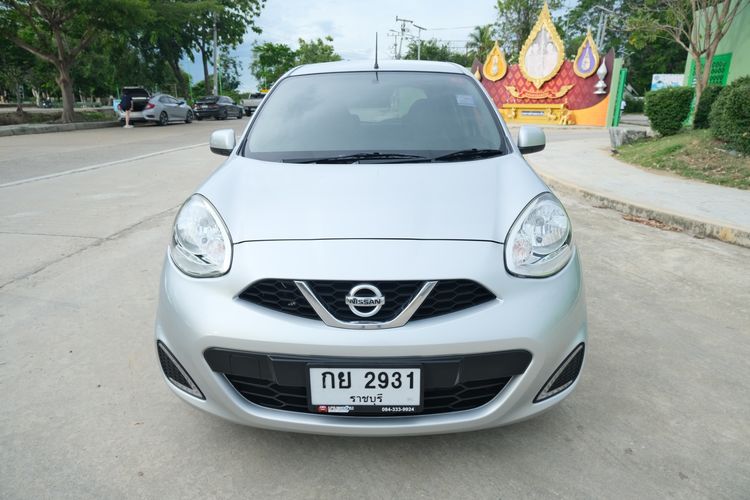 Nissan March 2018 1.2 E Sedan เบนซิน ไม่ติดแก๊ส เกียร์อัตโนมัติ บรอนซ์เงิน รูปที่ 2