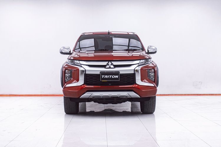 Mitsubishi Triton 2020 2.4 GT Plus Pickup ดีเซล ไม่ติดแก๊ส เกียร์ธรรมดา ส้ม รูปที่ 4