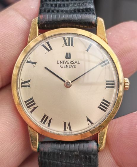 ทอง อื่นๆ นาฬิกา Vintage Universal ระบบไขลาน สวยมาก ราคาแบ่งปันครับ