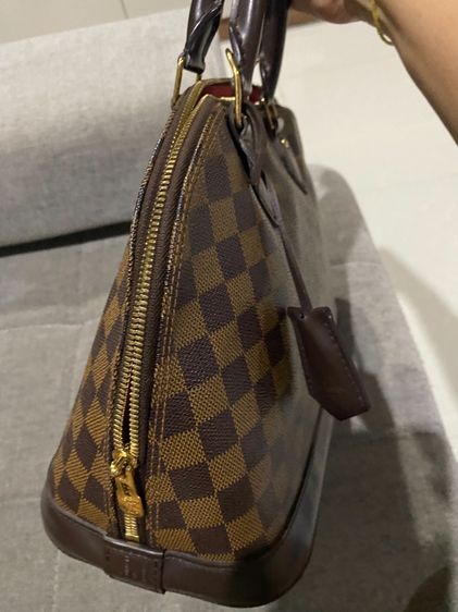 👜แท้ 💯 Louis Vuitton Alma PM Damier Ebene สภาพสวย ทรงเป๊ะ คลาสสิกถือคล่องตัว พร้อมถุงผ้า รูปที่ 9