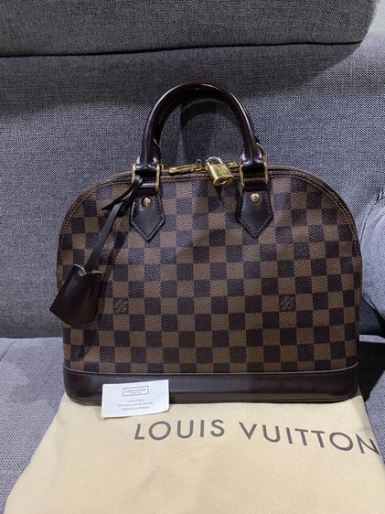 👜แท้ 💯 Louis Vuitton Alma PM Damier Ebene สภาพสวย ทรงเป๊ะ คลาสสิกถือคล่องตัว พร้อมถุงผ้า รูปที่ 2