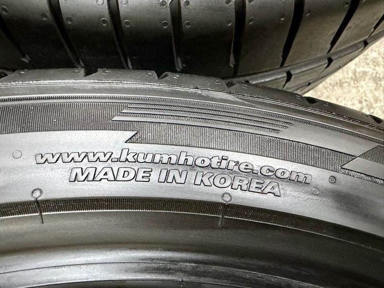 ยางถอดป้ายแดงขอบ 20” ยี่ห้อ KUMHO รุ่น ECSTA SPORT ขนาด 245-40R20 ปี 25 MADE IN KOREA ตุ่มหน้ายางยังอยู่ครบ รูปที่ 5