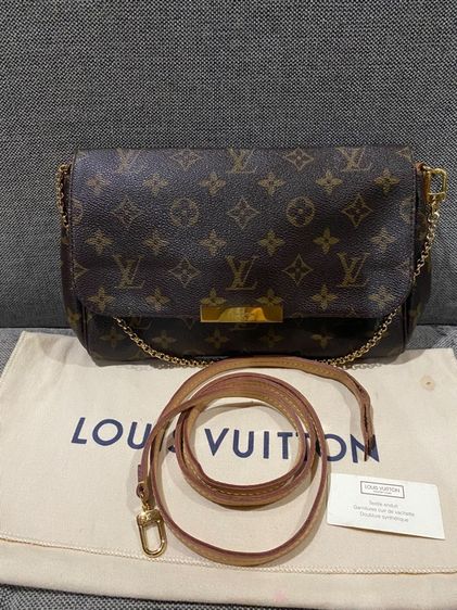 หญิง น้ำตาล อื่นๆ 📣📣 แท้ 💯 Used Louis Vuitton Favorite MM Monogram สภาพสวย อุปกรณ์ครบ